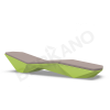 Шезлонг Quaro с подушками Spring Green, Cappuccino