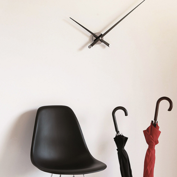 Настенные часы Axioma L хром-черный от интернет-магазина IDODOM.RU