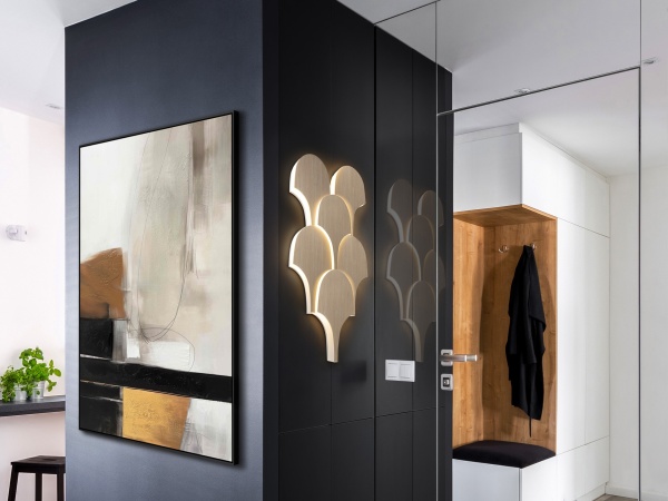 Настенный светильник Serea золотой от интернет-магазина IDODOM.RU