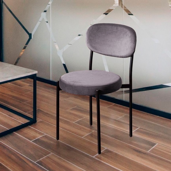 Стул Mason, бархат светло-серый 26 от интернет-магазина IDODOM.RU