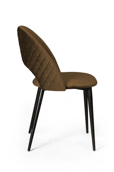 Стул Max ромб, бархат коричневый 12 от интернет-магазина IDODOM.RU