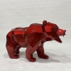 Медведь из углеродистой  стали. Финиш: Окрашивание по каталогу цветов Rall. Цвет: Красный. от интернет-магазина IDODOM.RU