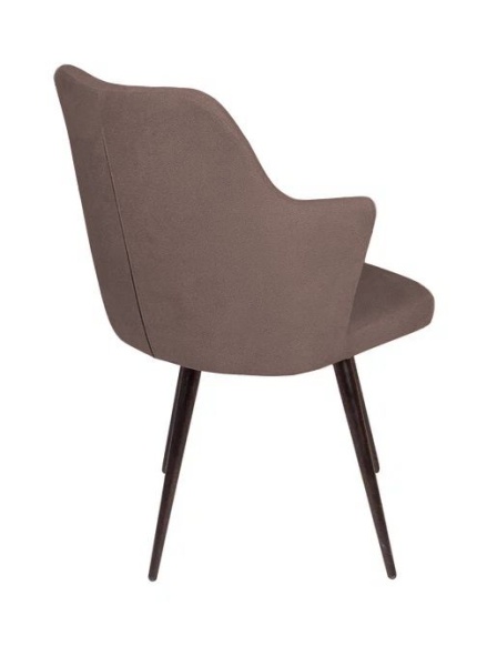 Стул поворотный на 90 градусов, функция возврата, антишум Hunt ромб, бархат антрацит 14 / чёрный конус от интернет-магазина IDODOM.RU