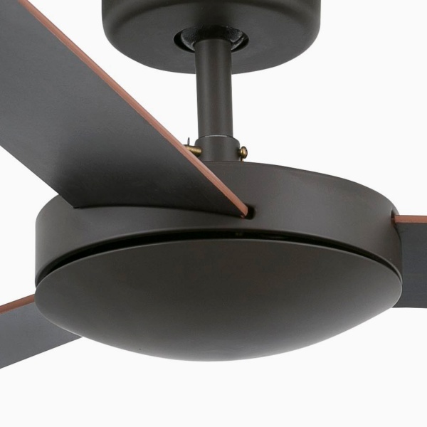 Вентилятор Mini Mallorca коричневый от интернет-магазина IDODOM.RU