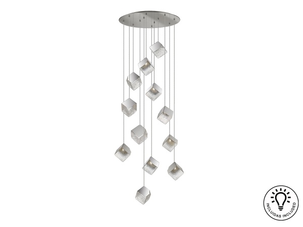 Люстра Priscila 12L хром от интернет-магазина IDODOM.RU