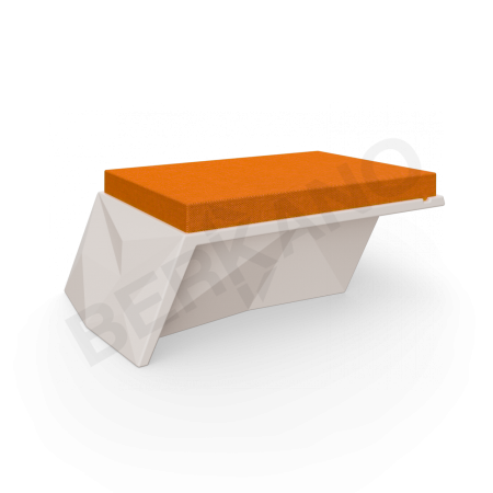 Угловой модуль Quaro с подушками Cappuccino, Orange