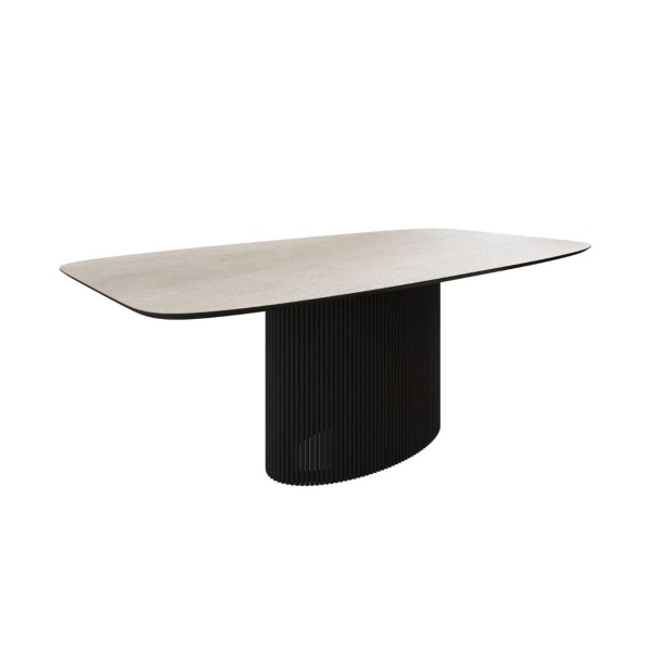 Стол Nolan 160, керамика матовая, белая от интернет-магазина IDODOM.RU