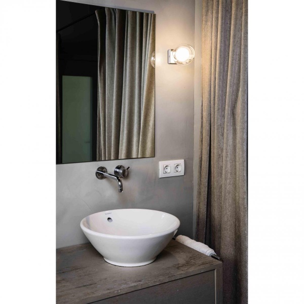 Бра для ванной Perla хром от интернет-магазина IDODOM.RU