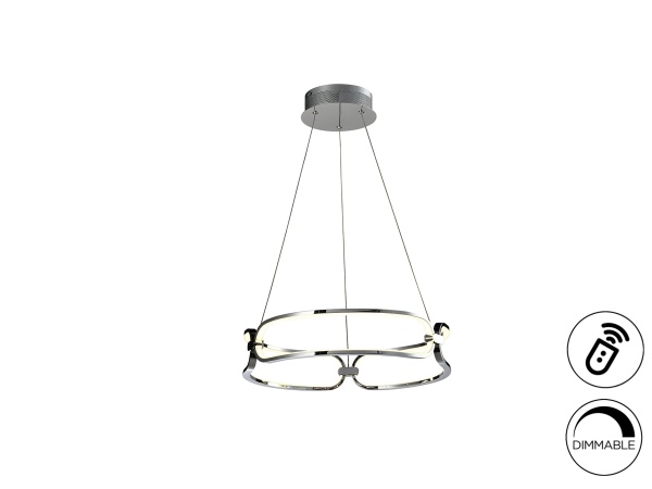 Подвесной светильник Colette Ø47 хром DIM от интернет-магазина IDODOM.RU