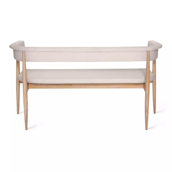 Диван прямой Ludvig, бук натуральный, шенилл бежевый от интернет-магазина IDODOM.RU