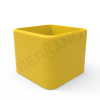 Кашпо Cubo 80 Yellow