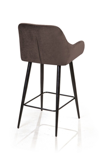 Стул полубарный Robert, бархат антрацит 14 от интернет-магазина IDODOM.RU
