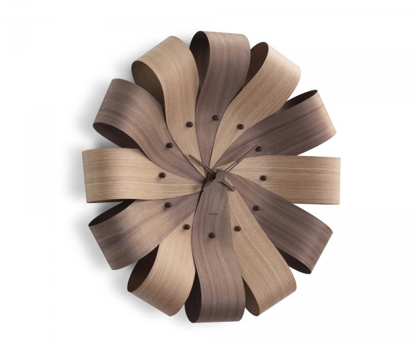 Настенные часы Ciclo орех, дуб / стрелки из ореха от интернет-магазина IDODOM.RU