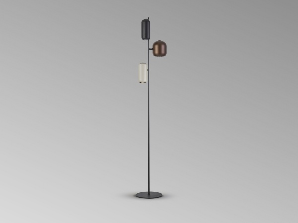 Nimes Торшер 3L черный-разноцветный от интернет-магазина IDODOM.RU