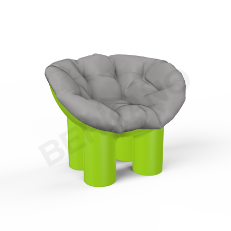 Кресло SLON Kids Spring Green, Gray