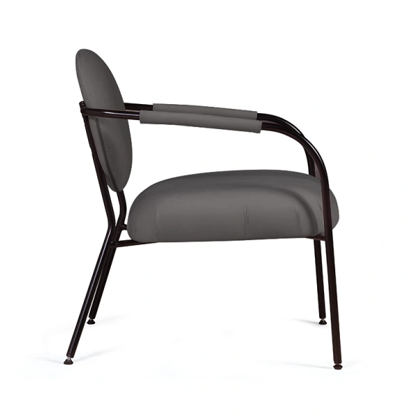 Лаунж кресло EGO, велюр черный от интернет-магазина IDODOM.RU