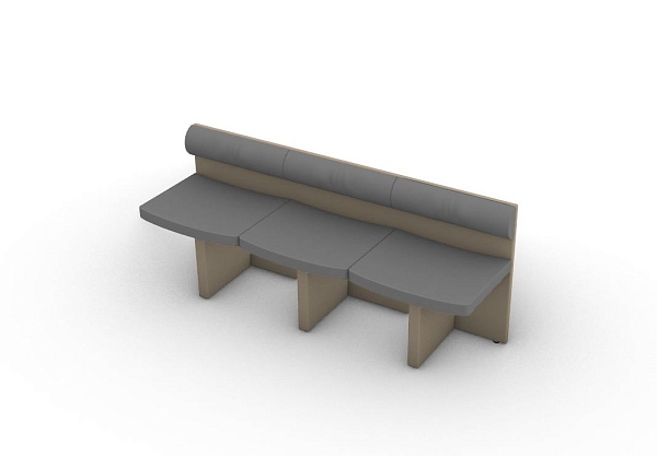 Прямой диван Cita 3-х местный от интернет-магазина IDODOM.RU