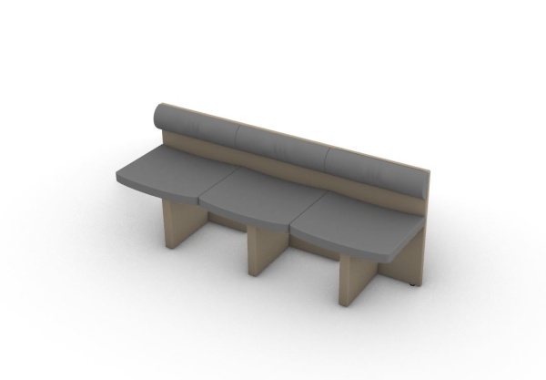 Прямой диван Cita 3-х местный от интернет-магазина IDODOM.RU