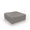 Пуф Fame с подушкой Cappuccino, Graphite