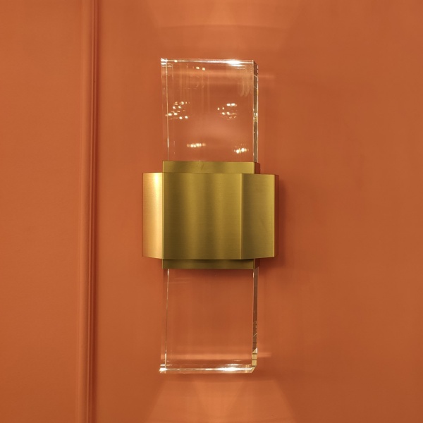 Бра Cloyd DUPRASS W2 / выс. 50 см - латунь (арт.20105) от интернет-магазина IDODOM.RU