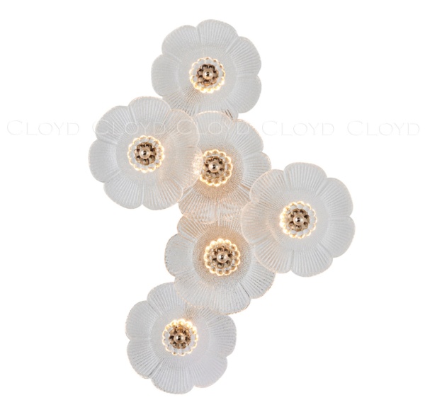 Бра Cloyd SHAMBALA-C W6 / выс. 48 см - золото (арт.20424) от интернет-магазина IDODOM.RU