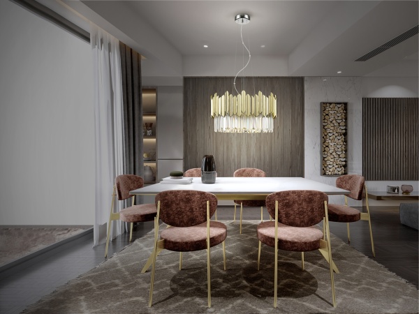 Люстра Tiara 6L хром-золотой от интернет-магазина IDODOM.RU