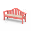 Скамейка Province Chili Red, Milk