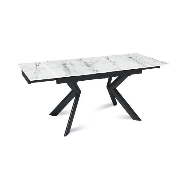 Стол раскладной Bridge (120+30+30), керамика глянцевая Ice Jade от интернет-магазина IDODOM.RU