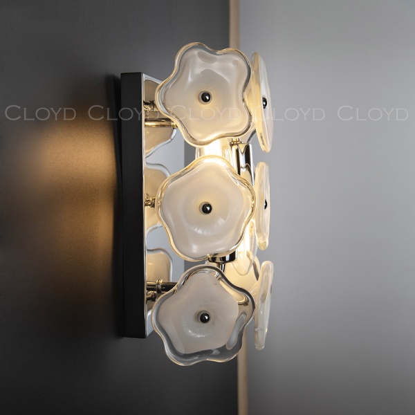 Бра Cloyd EFIOPIA W2 / выс. 28 см - хром (арт.20394) от интернет-магазина IDODOM.RU