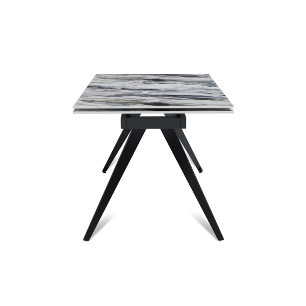 Стол раскладной Asti (140+40+40), керамика глянцевая Cold Jade от интернет-магазина IDODOM.RU