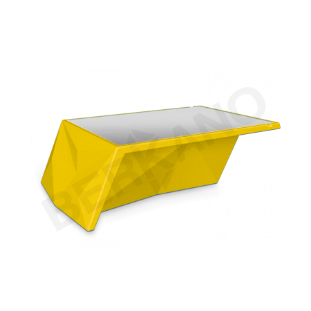 Стол Quaro со стеклом Yellow