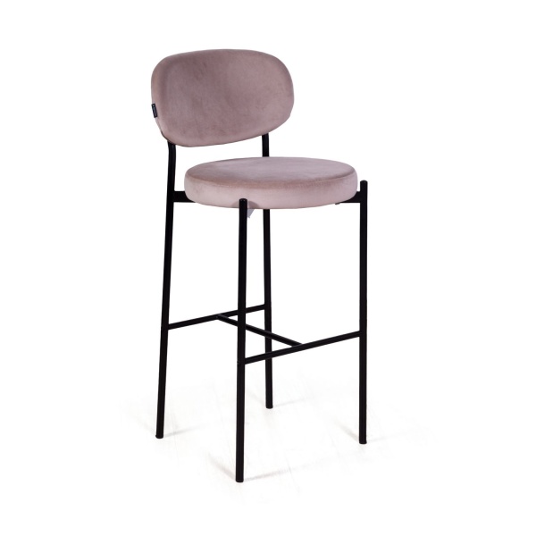 Стул барный Mason, бархат пепельно-бежевый 25 от интернет-магазина IDODOM.RU