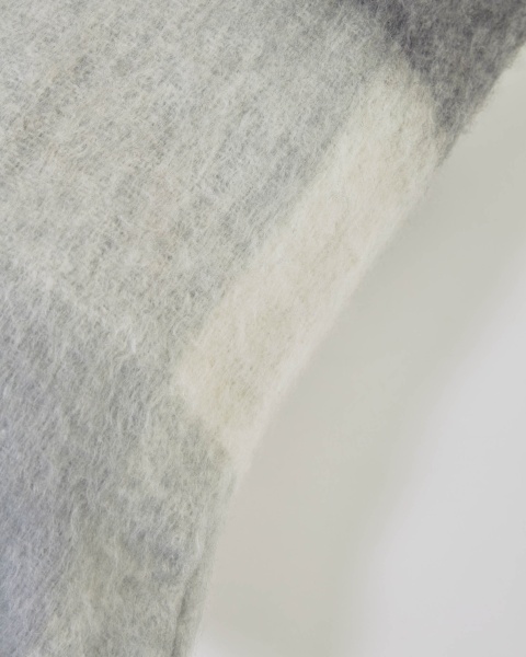 Чехол для подушки Catarina в бело-серую клетку 45 x 45 см от интернет-магазина IDODOM.RU