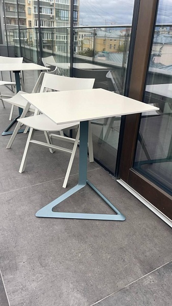 Столик Delta складной 73см 66007T+ 66107B столешница 59*59 от интернет-магазина IDODOM.RU