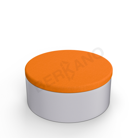 Скамейка Rondo Concrete Gray, Orange