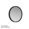 Зеркало круглое Varket Nimbus 1000 от интернет-магазина IDODOM.RU