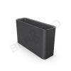 Кашпо Vittorio 80 DB графитового цвета