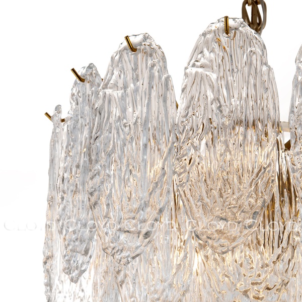 Люстра Cloyd ANTARCTA C16 / Ø60 см - латунь (арт.10898) от интернет-магазина IDODOM.RU