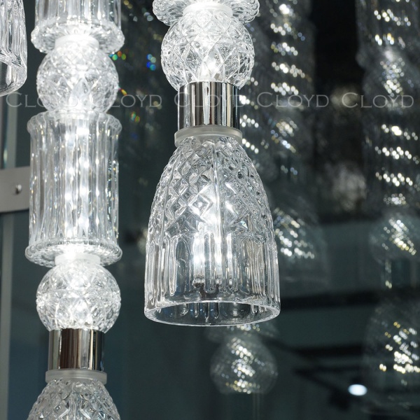 Подвесной светильник Cloyd LACONIA P3 / Ø30 см - хром (арт.11524) от интернет-магазина IDODOM.RU