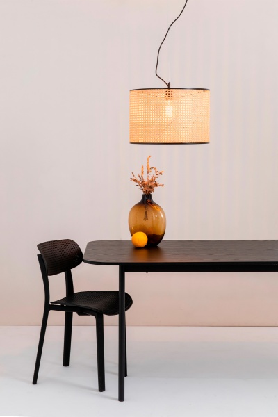 Люстра Mambo черный/ротанг ø320 от интернет-магазина IDODOM.RU