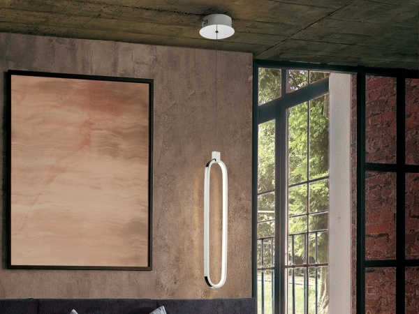 Подвесной светильник Colette 1L хром от интернет-магазина IDODOM.RU