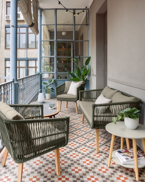 Комплект Inti с 2-местным диваном и 2 креслами зеленого цвета от интернет-магазина IDODOM.RU