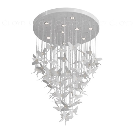 Люстра Cloyd TROPICA C9 / выс. 120 см - керамика - белый (арт.11531) от интернет-магазина IDODOM.RU