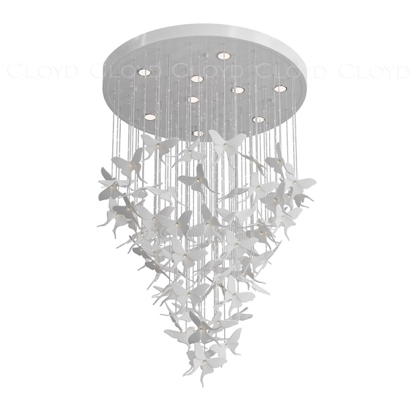 Люстра Cloyd TROPICA C9 / выс. 120 см - керамика - белый (арт.11531) от интернет-магазина IDODOM.RU