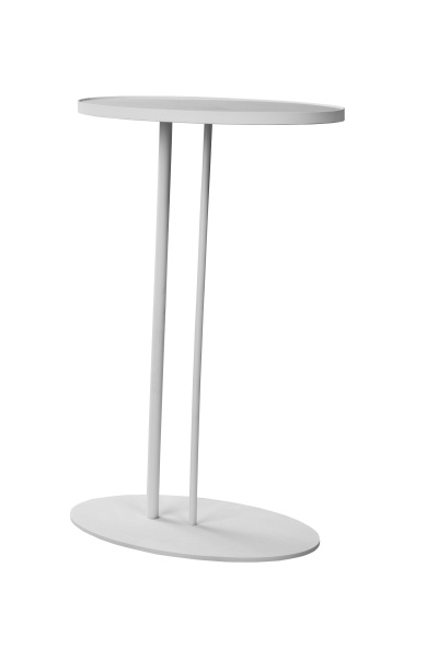 Журнальный столик Stone овальный 015, белый (арт. 015 А015.2 D01) от интернет-магазина IDODOM.RU