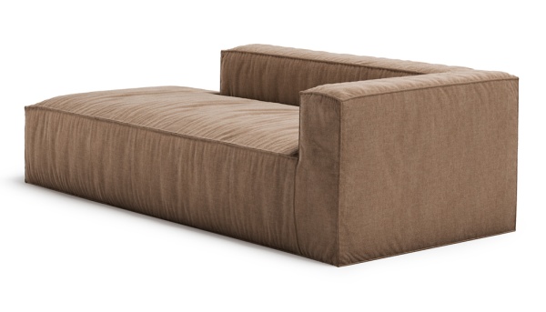 Модуль диван Фри оттоманка 113-P - Эконом микровелюр