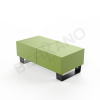 Скамейка Brick 120 Spring Green