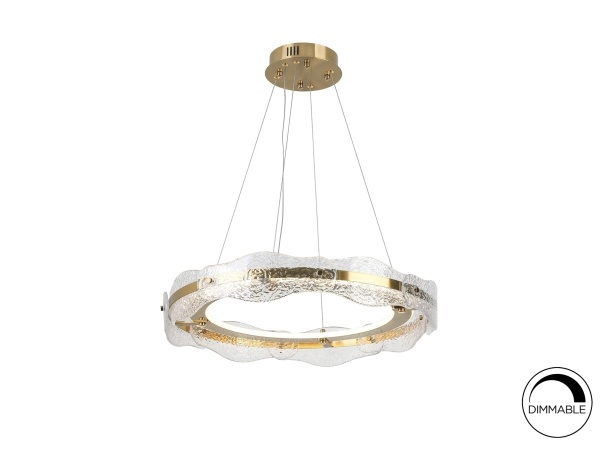 Люстра Lira Ø60 золотая от интернет-магазина IDODOM.RU