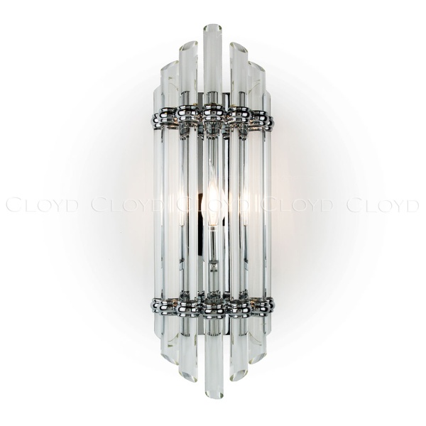 Бра Cloyd HARP W1 / выс. 50 см - хром (арт.20474) от интернет-магазина IDODOM.RU