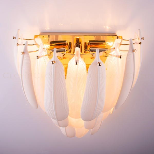 Бра Cloyd BAHAMA-A W6 / выс. 44 см - бел.керамика (арт.20180) от интернет-магазина IDODOM.RU